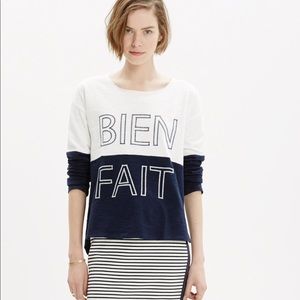 🎉HP🎉Madewell Bien Fait Top